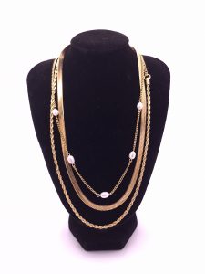 Dreiteilige Damenkette