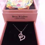 Geschenkset mit Kette und Rose (2)