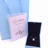 S925 Halskette mit Moissanit Stein (4)