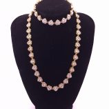 Schmuckset Herz mit Glitzer (2)