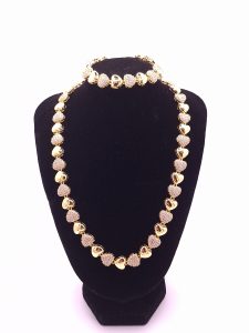 Schmuckset "Golden Hearts"